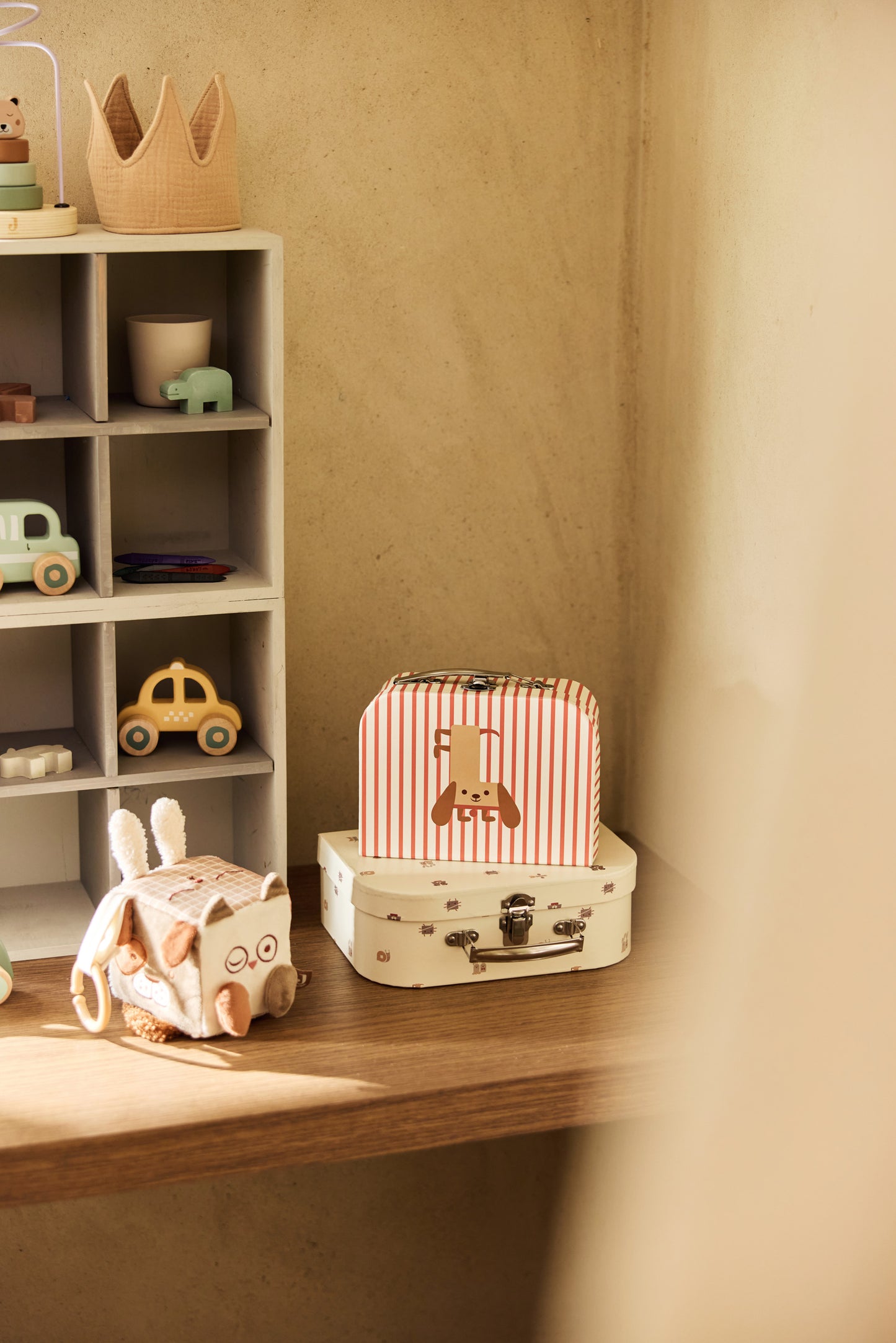 Jollein Leksaksväska Animal Friends 2-pack