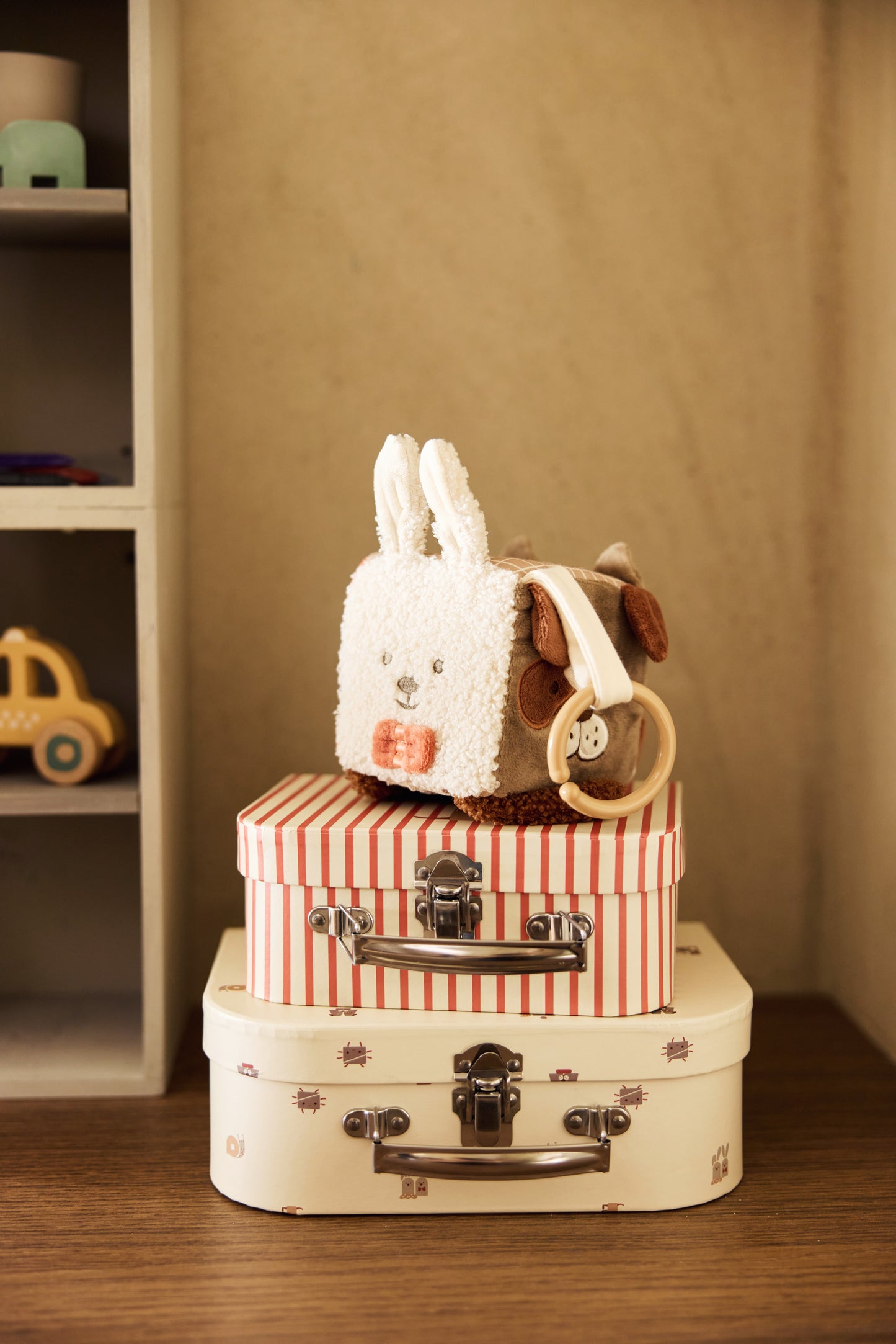 Jollein Leksaksväska Animal Friends 2-pack