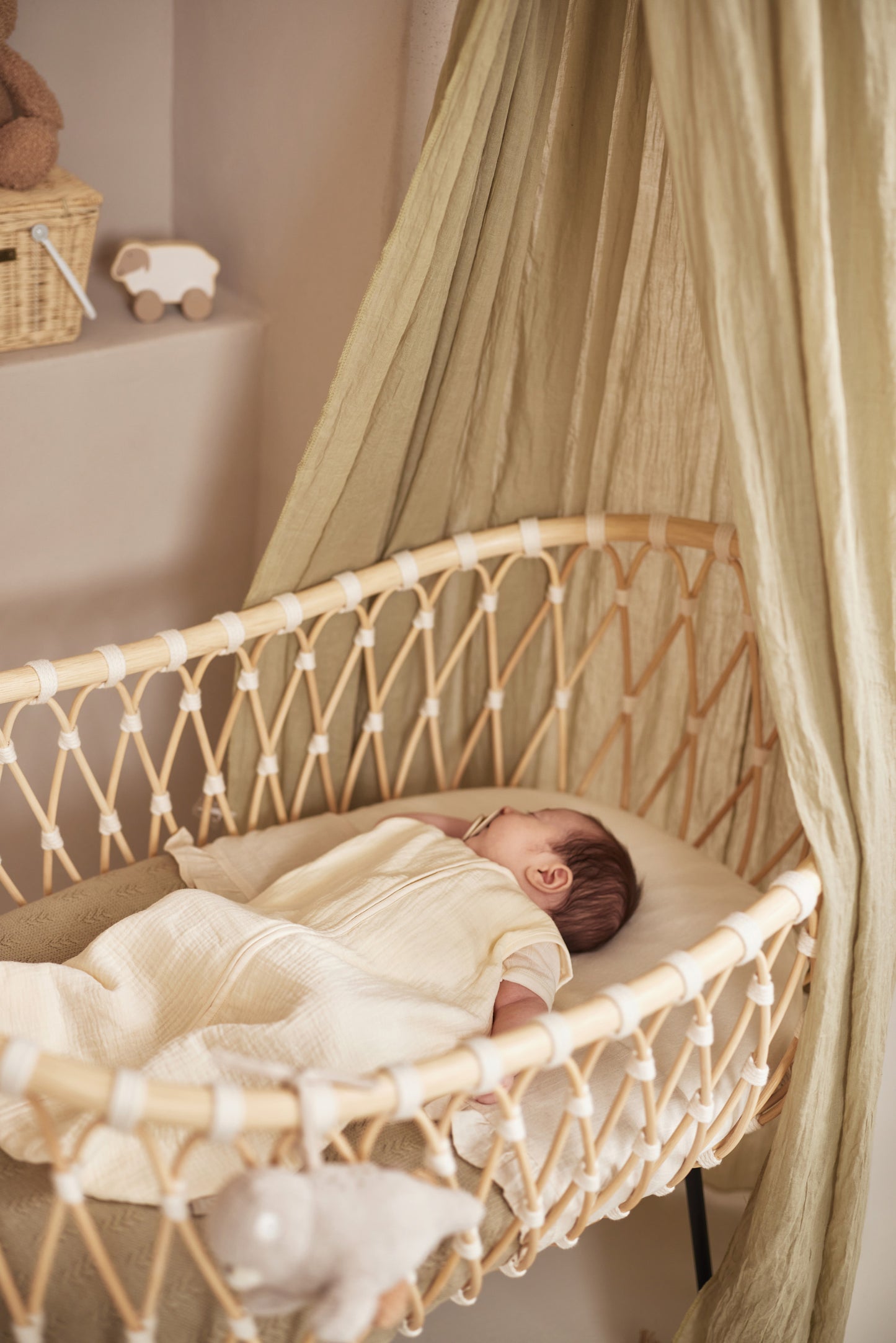 Jollein Sovpåse Muslin 90cm Oatmeal