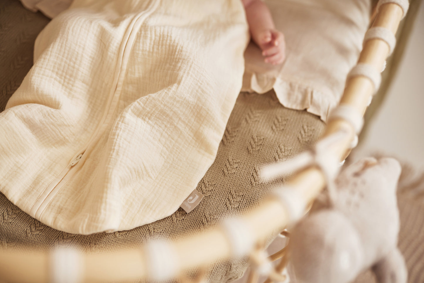 Jollein Sovpåse Muslin 90cm Oatmeal