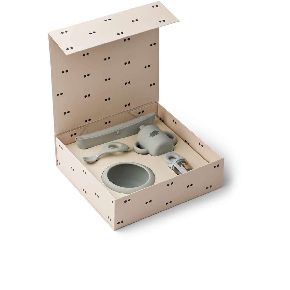 Liewood Mileah Baby Måltidsset - Dove Blue