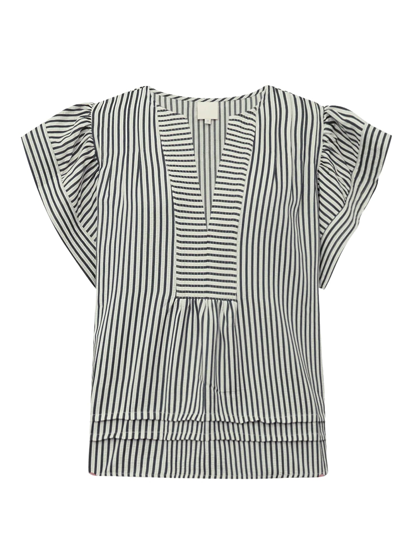 Gossia MinkaGO Jo Blouse Creme Navy Stripes