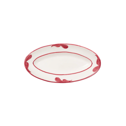 Pick a Poppy Serveringsfat Classic Röd