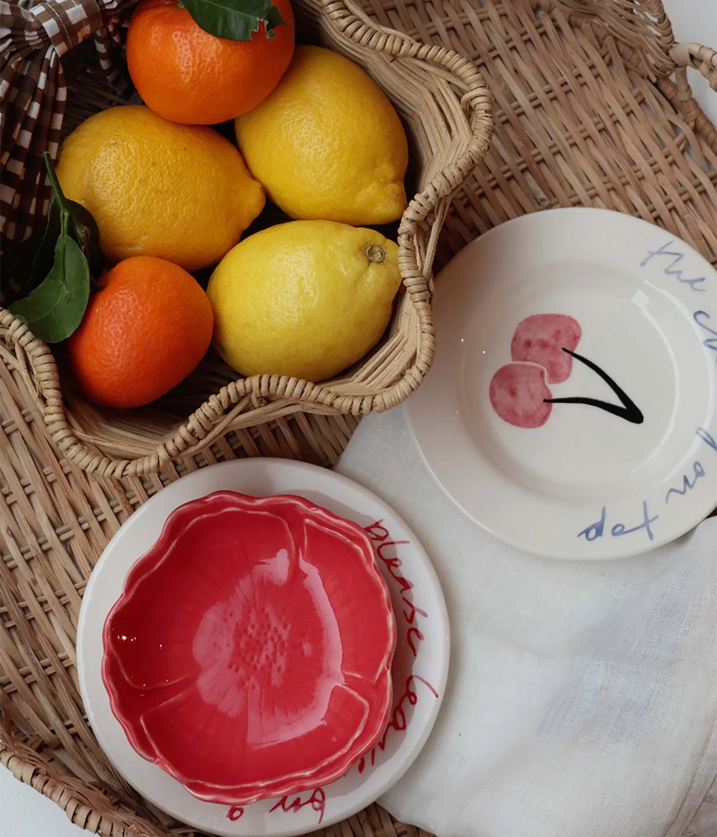 Pick A Poppy Cherry Tapastallrik