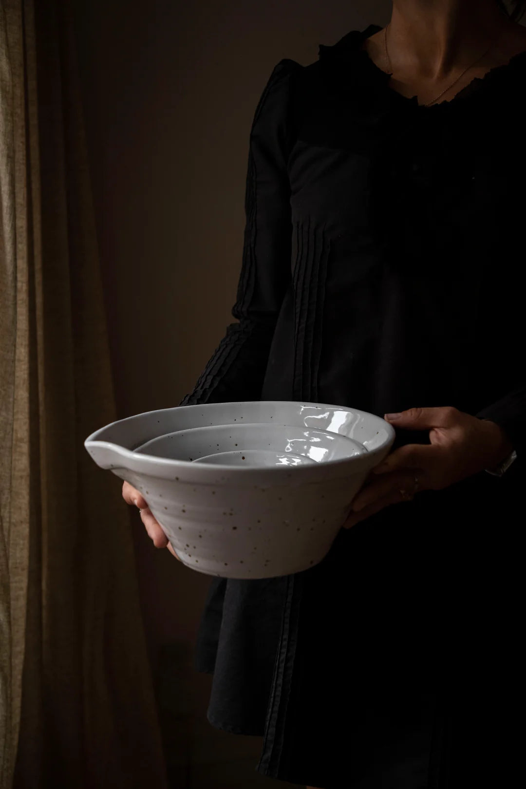 PotteryJo PEEP Bowl 20 cm Cotton White