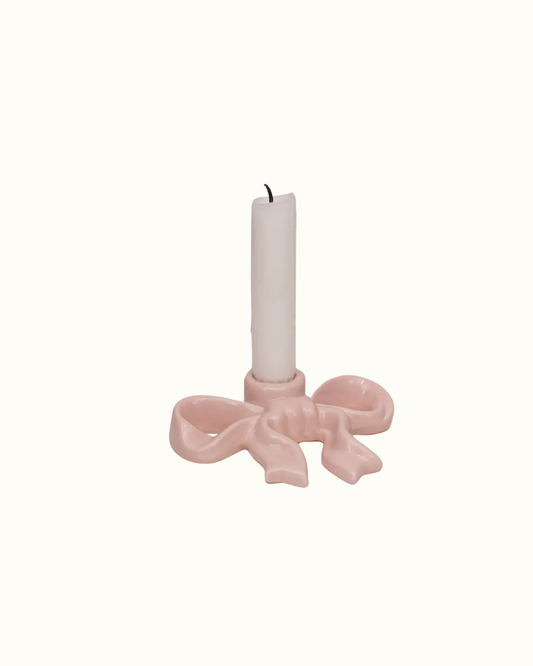 Mitt & Ditt Fenja Rosett Ljusstake Rosa S