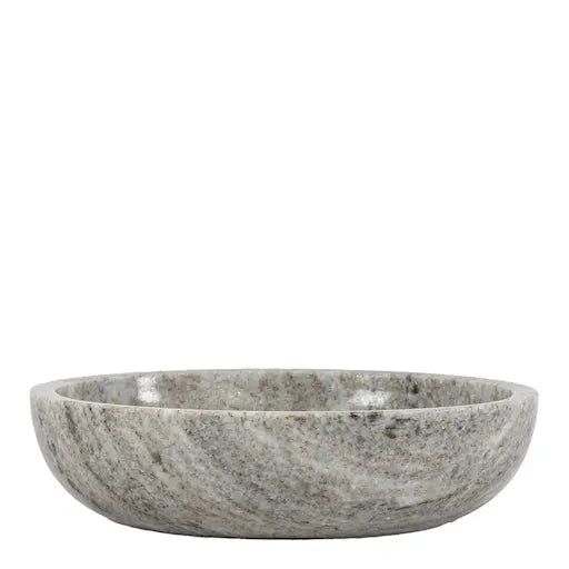 Sagaform Skål Medium Beige marmor