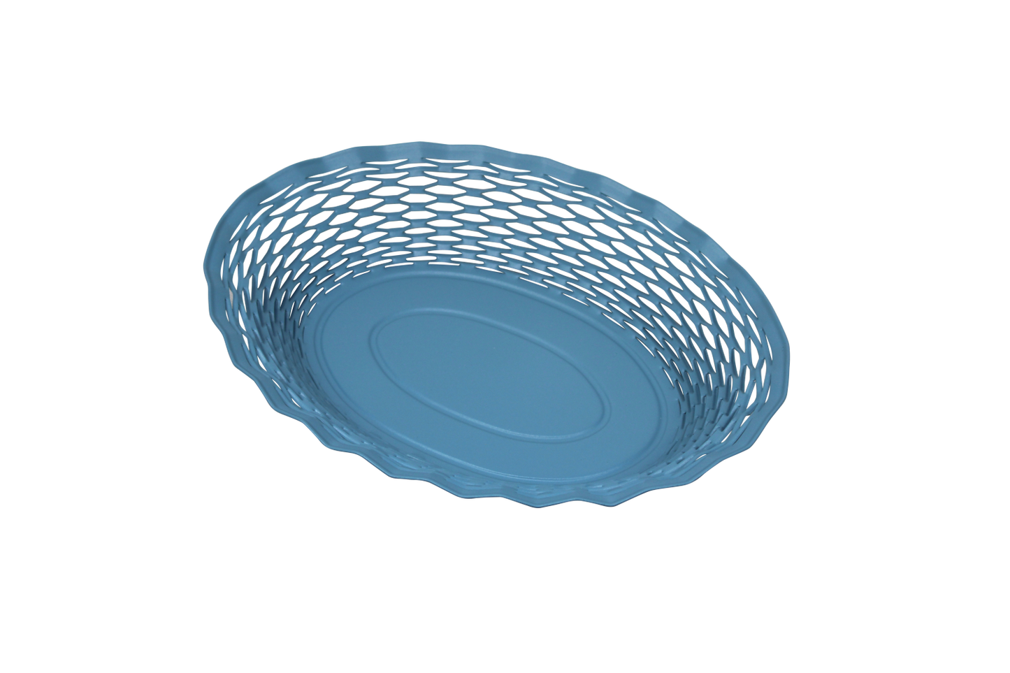 Roger Orfevre Brödkorg Blå Oval 30x24