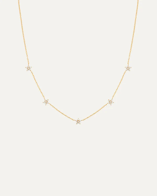 Mockberg Ellie Halsband Guld