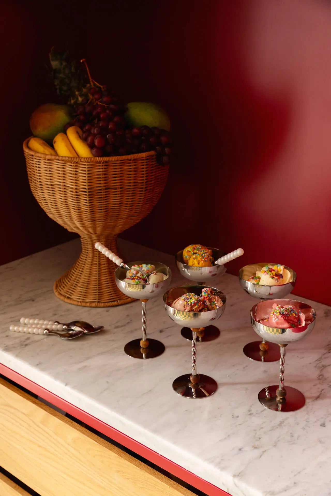 Olsson & Jensen Resin Dessertskål Rostfritt stål