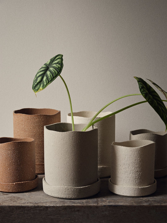 Ferm Living Uneru Pot- 16cm - White