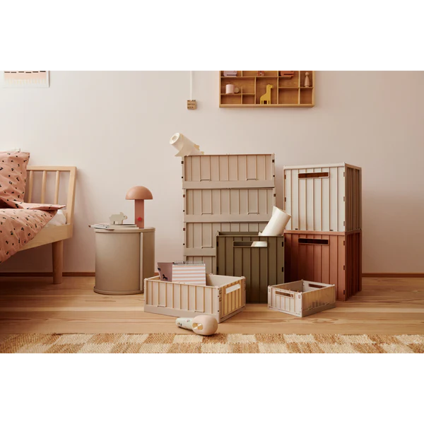 Liewood Elijah Storage Box med lock Oat