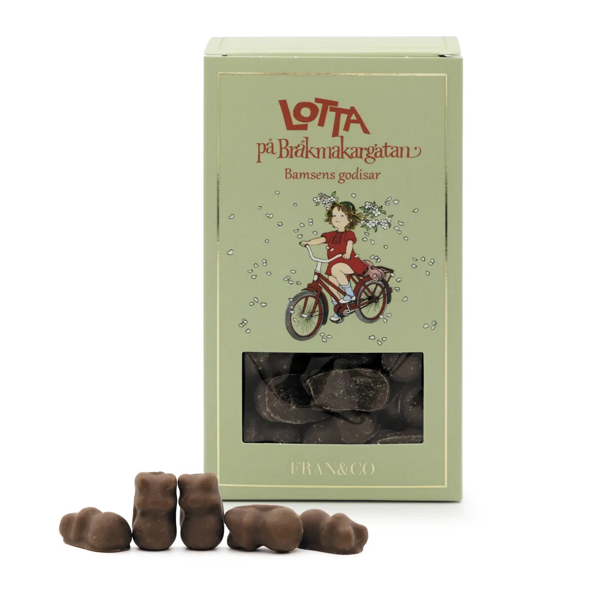 Fran&Co Lottas Chokladdoppade gelébamse