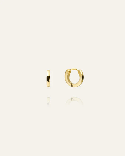 Mockberg Waterproof Classic hoops Mini Gold