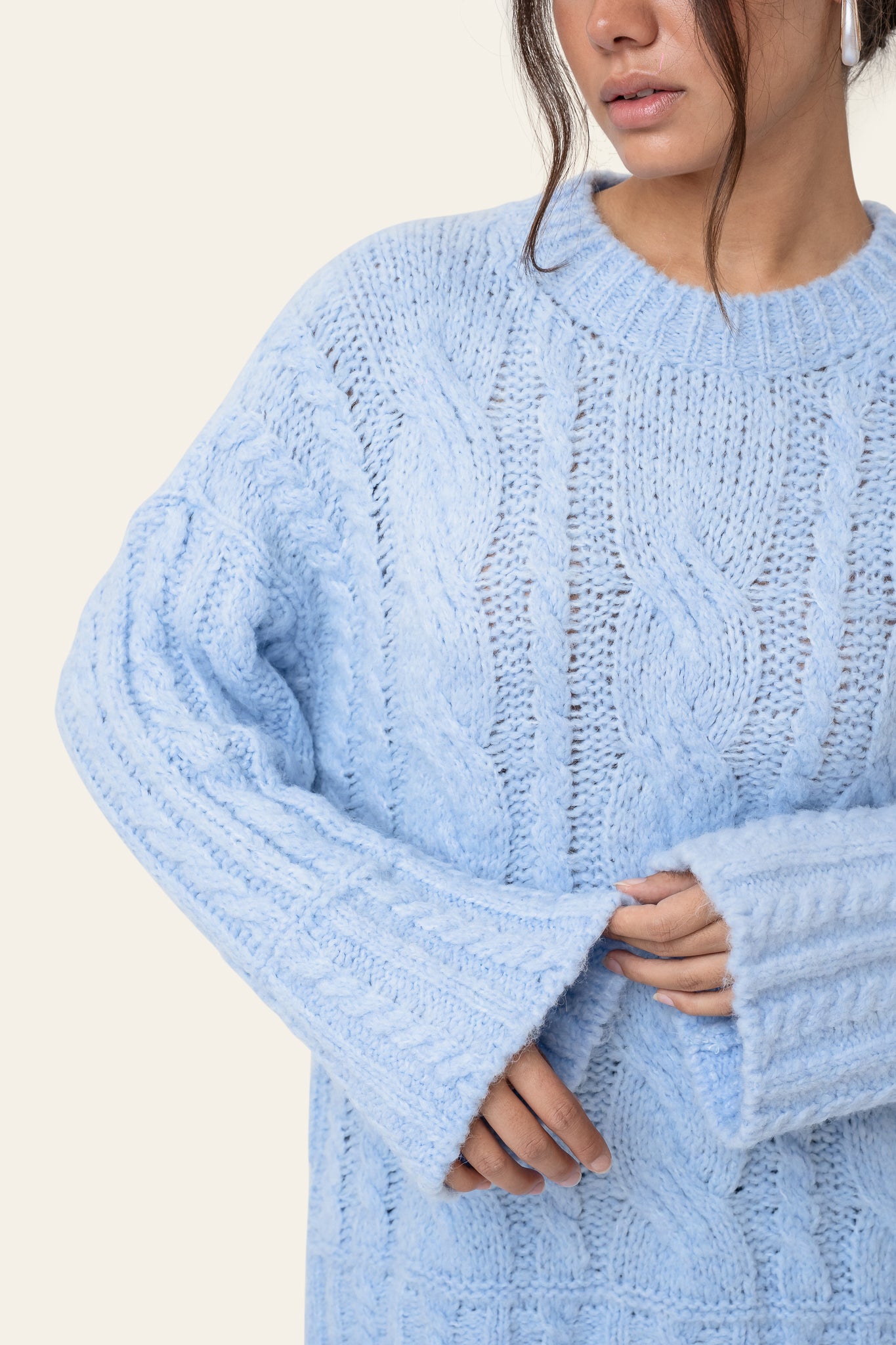 BYIC KikiIC Sweater Ljusblå