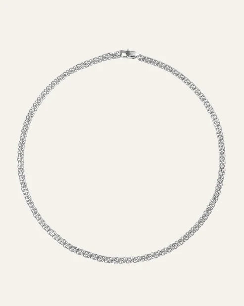 Mockberg Darling Halsband Silver 40cm