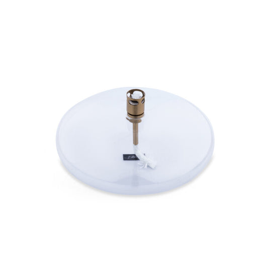 Peri Design Oljelampa Disc Klart glas Mässing M