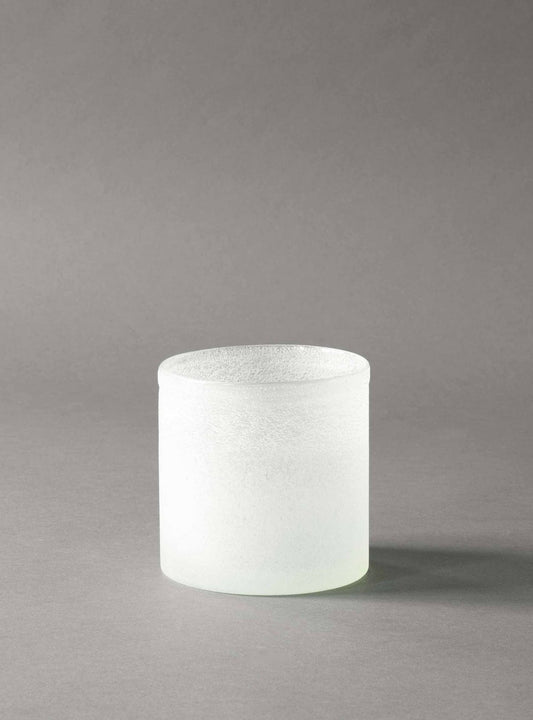 Tell Me More Frost candleholder M - white