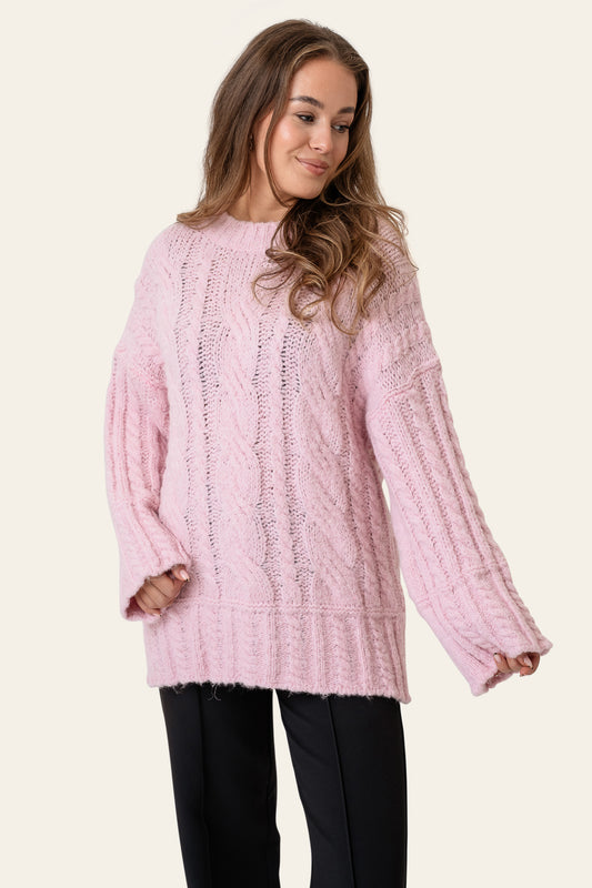 BYIC KikiIC Sweater Ljusrosa