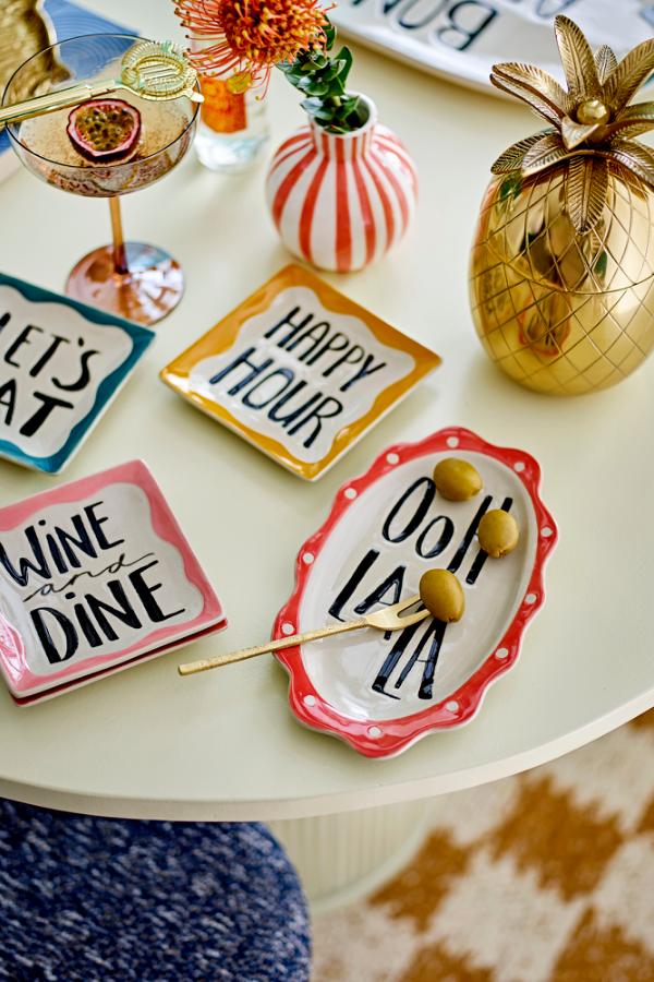 Bloomingville Soline Serveringsfat Röd