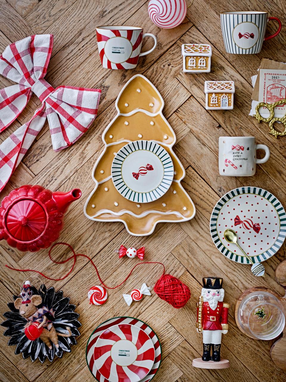 Bloomingville Yule Assiett