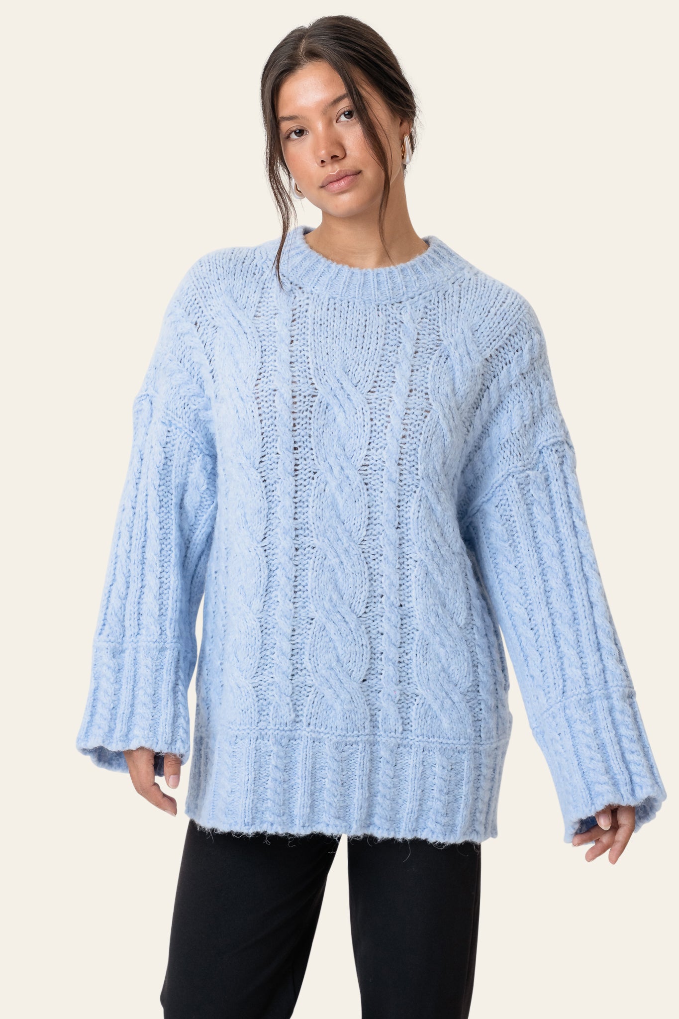 BYIC KikiIC Sweater Ljusblå