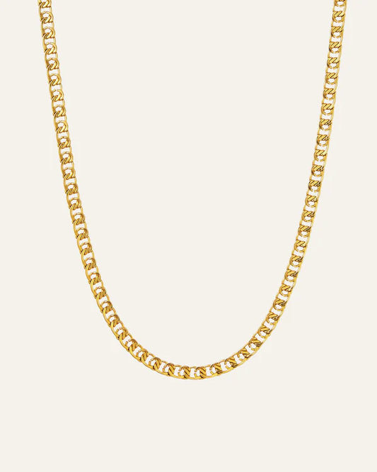 Mockberg Waterproof Infinity Necklace Gold