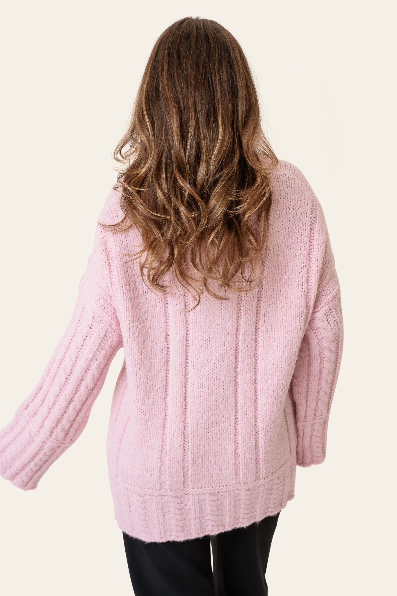 BYIC KikiIC Sweater Ljusrosa