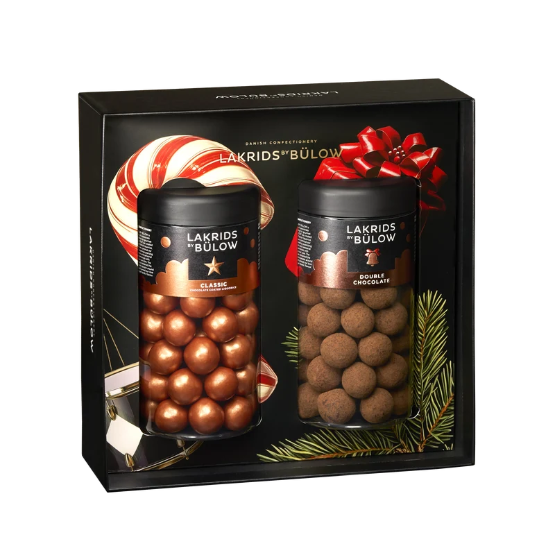 Lakrids By Bülow Black Box Reg Classic/Double Chocolate