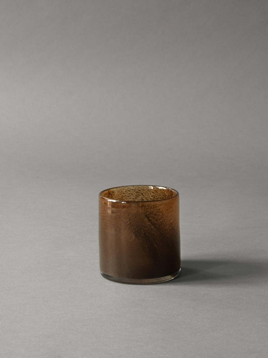 Tell Me More Lyric candleholder S - dark brown