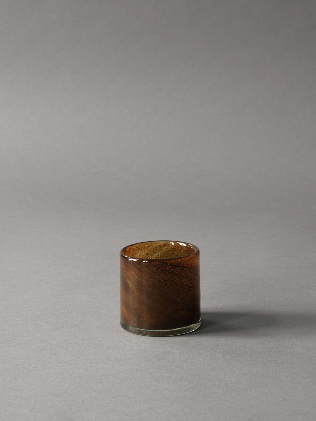 Tell Me More Lyric candleholder XS - dark brown