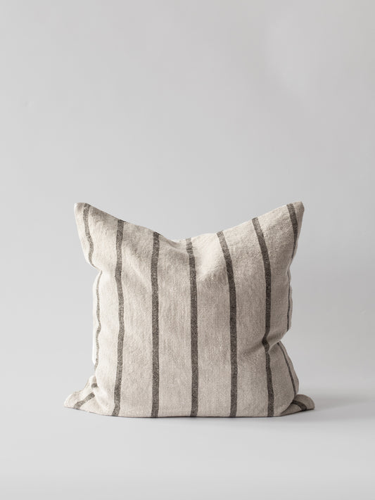 Tell Me More Melvin Kuddfodral 50x50 - Taupe stripe