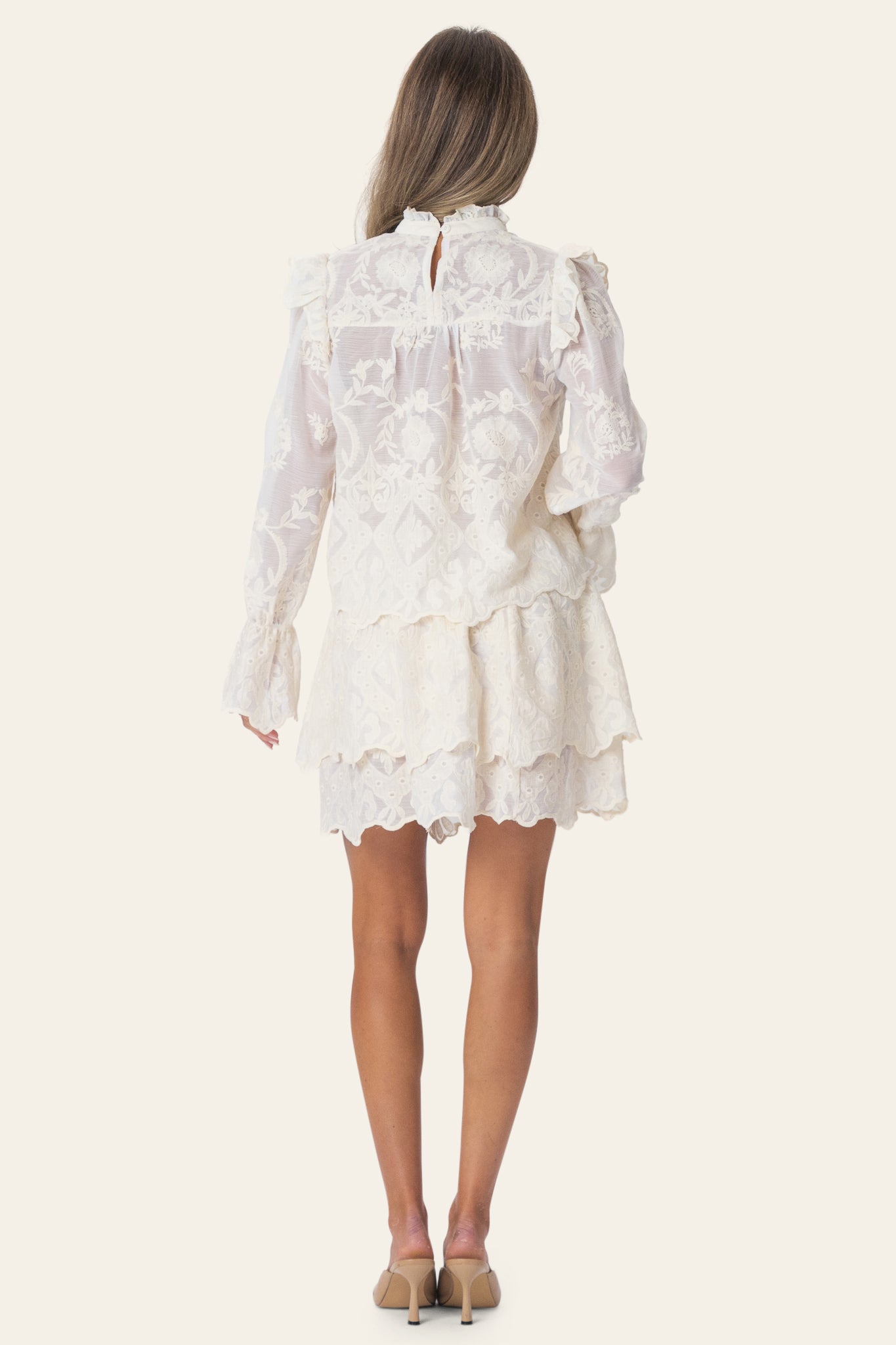 BYIC Blus EllinorIC lace - White