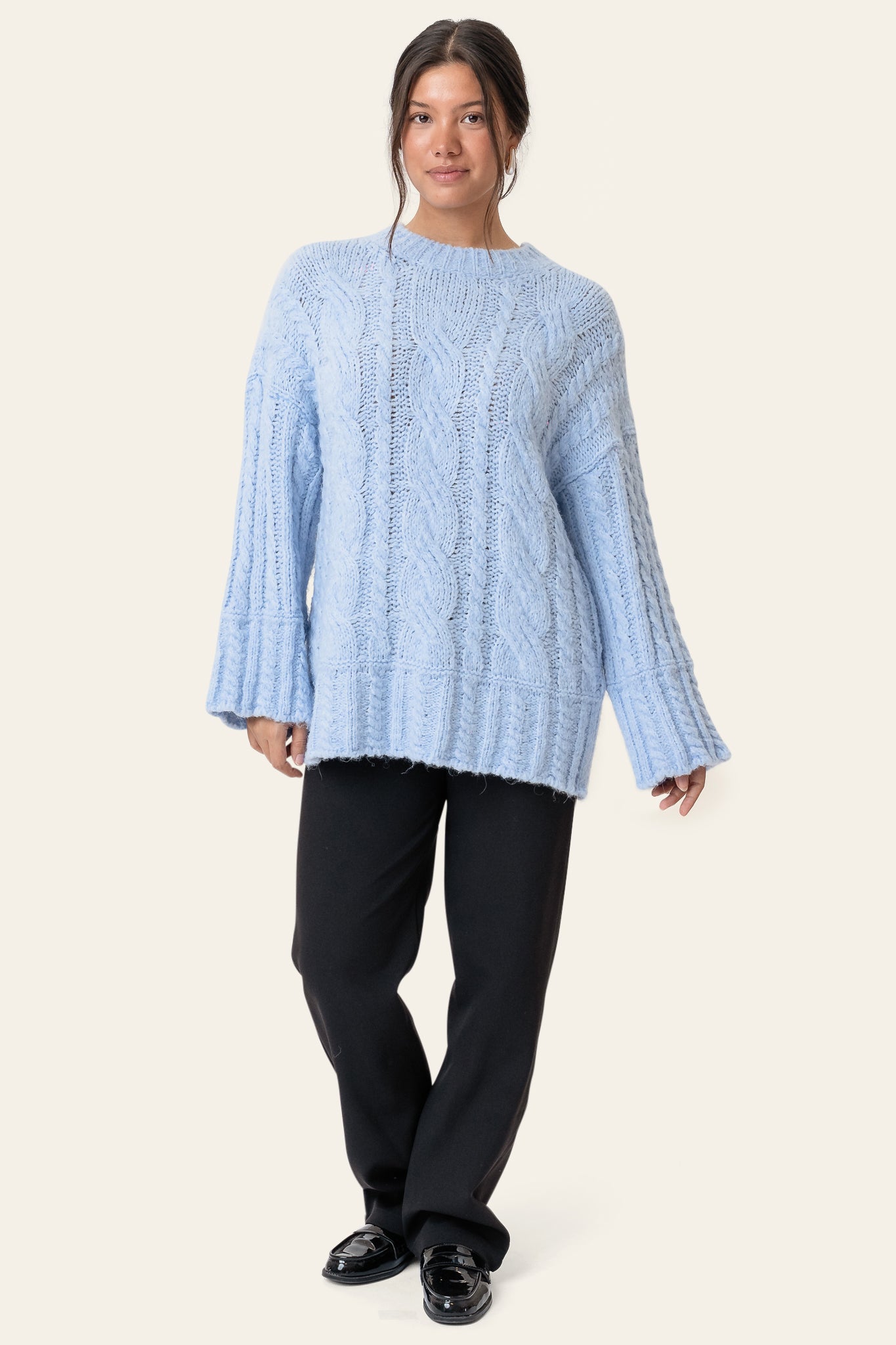 BYIC KikiIC Sweater Ljusblå