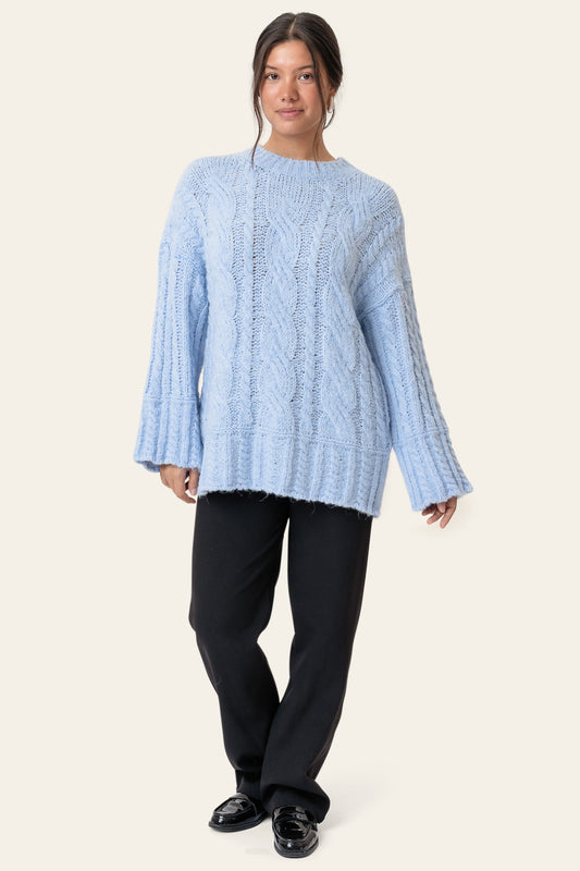 BYIC KikiIC Sweater Ljusblå