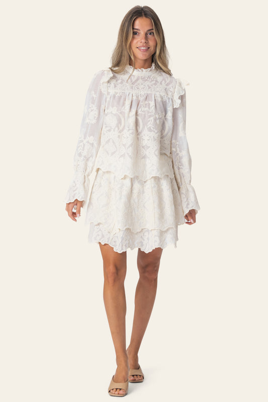 BYIC Blus EllinorIC lace - White