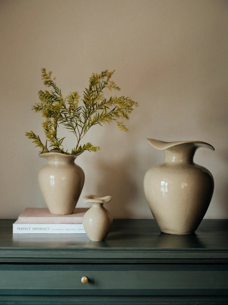 Broste Florentina Vas Beige S