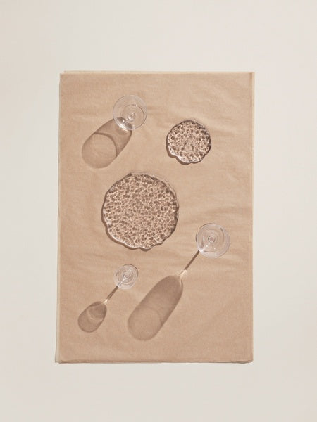 Ferm Living Momento Glass Stones - L - Set of 2 - Clear