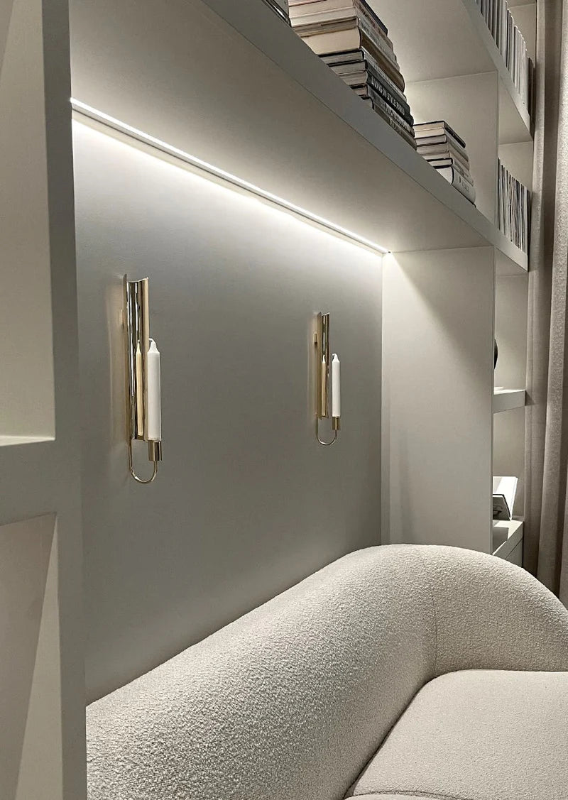 Skultuna Sconce Reflex Brass Pierre Forssell
