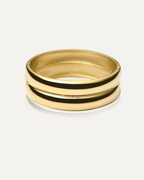 Mockberg Bangle Rebel Double Guld Small
