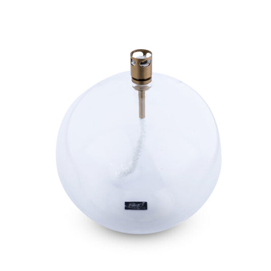 Peri Design Oljelampa Rund Glas Mässing L