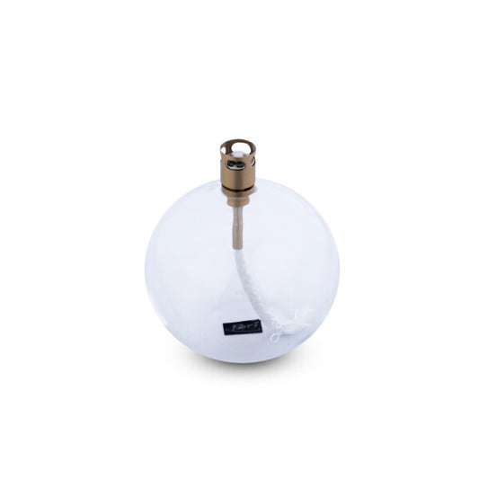 Peri Design Oljelampa Rund Glas Mässing S