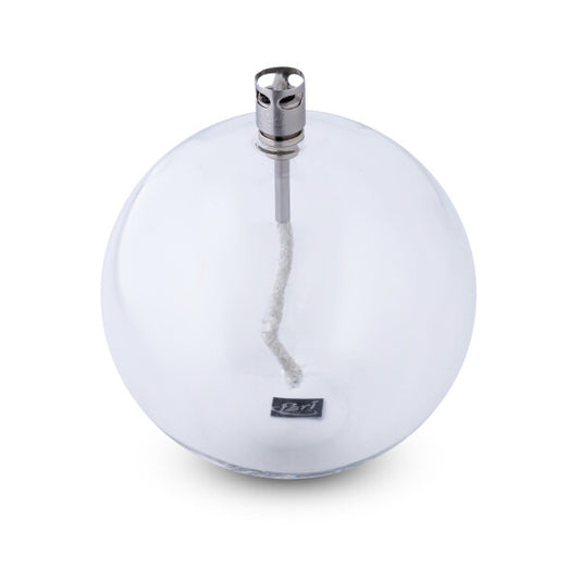 Peri Design Oljelampa Glas Rund Krom 13 cm