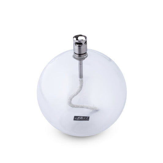 Peri Design Oljelampa Glas Rund Krom 11 cm