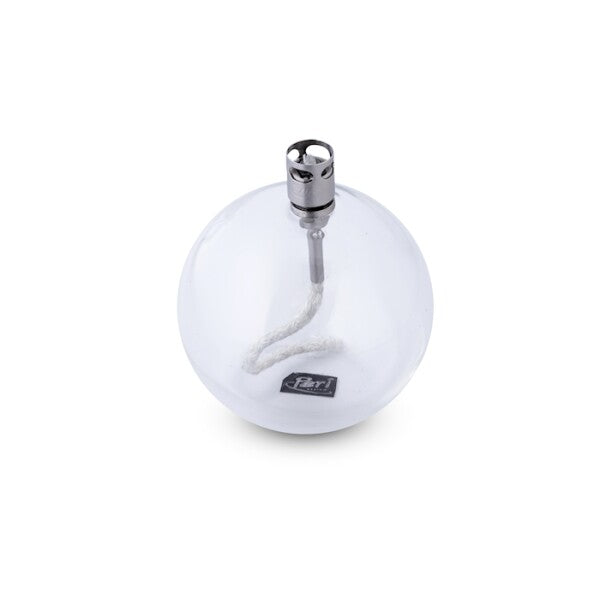 Peri Design Oljelampa Glas Rund Krom 9 cm