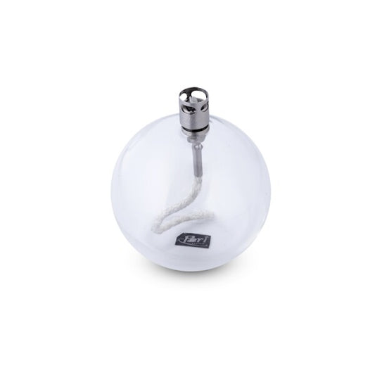 Peri Design Oljelampa Glas Rund Krom 9 cm