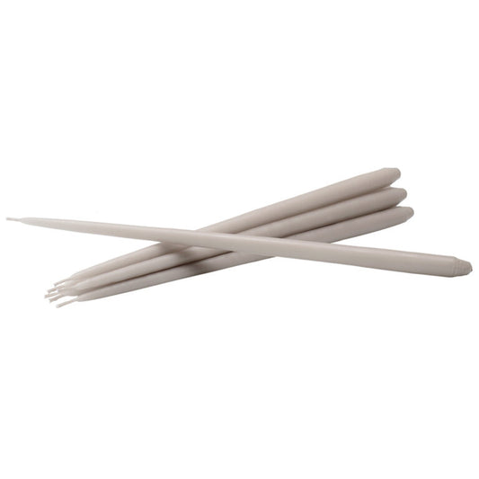 STOFF Nagel Candles by Ester&Erik Linen grey 6-p