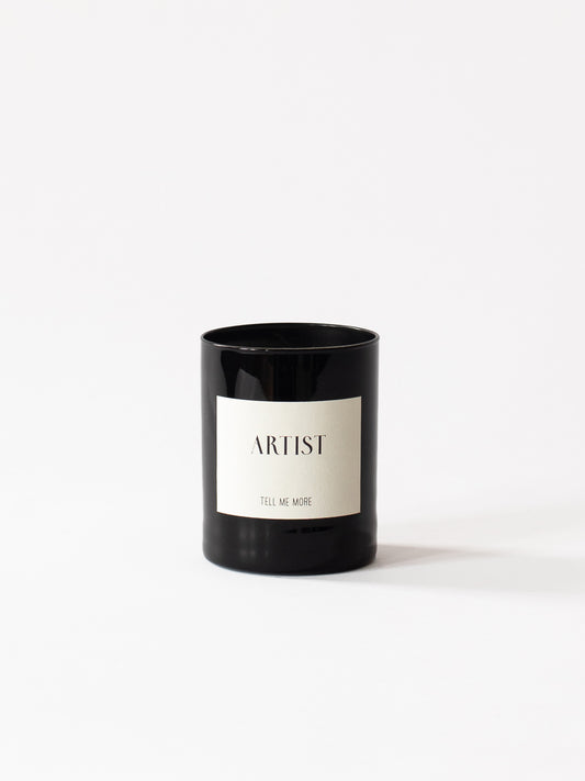 Tell Me More Scented candle - Artist