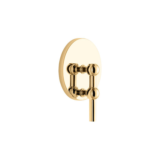 Stoff Nagel Wallhanger Brass