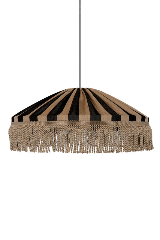 Alde & Lind utomhustaklampa - Capri D50 taupe/svart